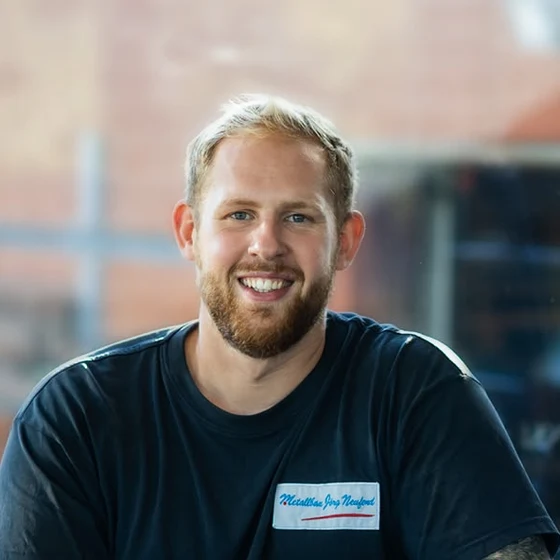 Ben Espei, Inhaber von Metallbau Jörg Neufend